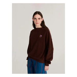 Bobo Choses - Sudadera Mystery de algodón orgánico BC | Marrón oscuro