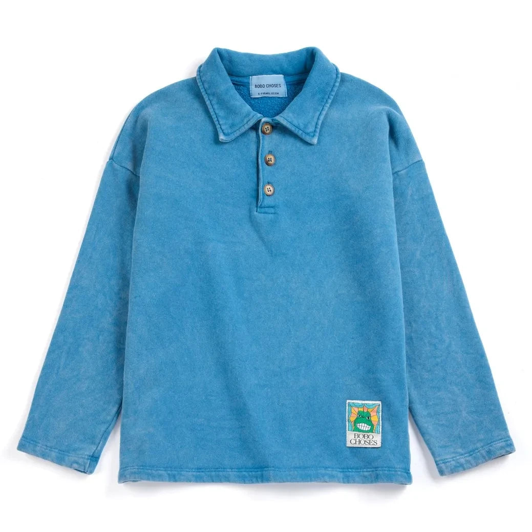 Bobo Choses - Sudadera de algodón orgánico | Azul