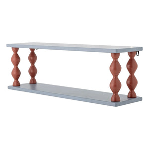 Bloomingville Mini - Estante de pared Bibiola | Gris azulado