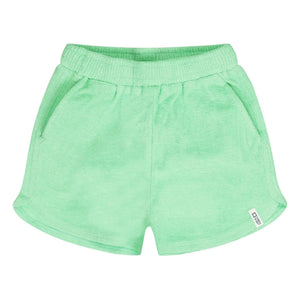 Tumble N'Dry - Pantalones Cortos de Toalla de Algodón Orgánico Paraiba | Verde