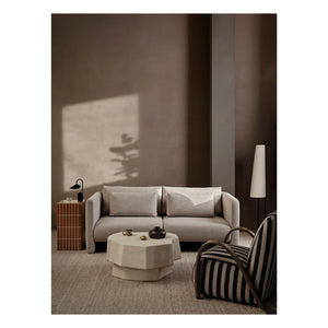 Ferm Living - Sofá modular derecho Dase bouclé | Beige