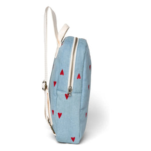 Studio Noos - Hearts Sırt Çantası | Denim