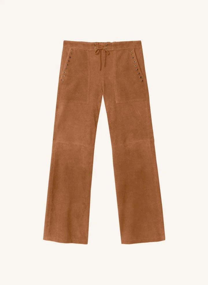 Xirena - Pantalones de ante Rio | Camel