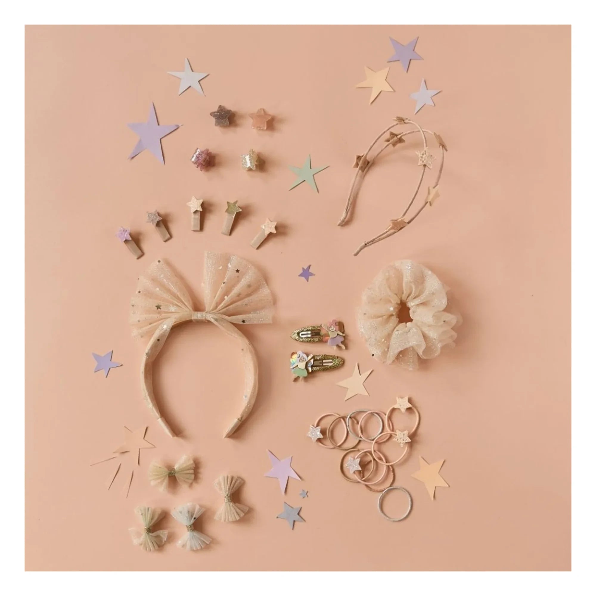 Rockahula Kids - Set de 12 minibroches para el pelo Twinkle Twinkle | Lila