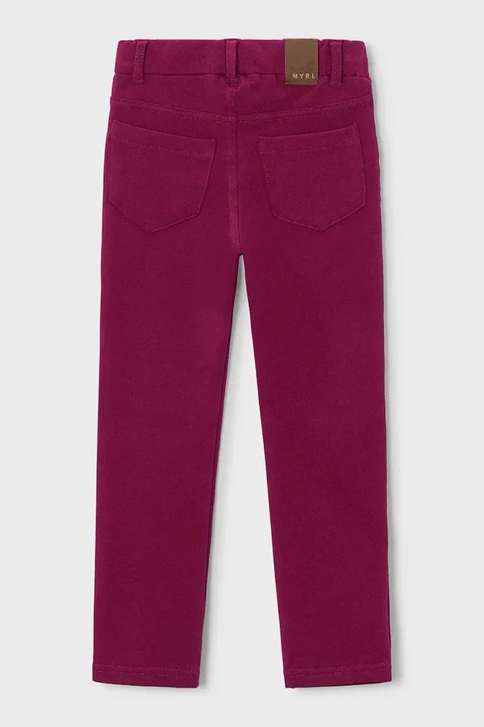 Mayoral Leggings de algodón y elastano para niña
