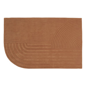 Muuto - Alfombra Relevo - Studio Pepe | Naranja Rouille