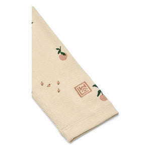 Liewood - Marien Mallas de canalé de algodón orgánico color melocotón | Beige