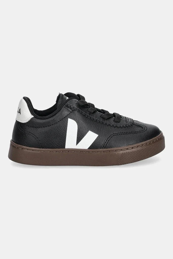 Zapatillas deportivas de piel Veja Small Volley para niño