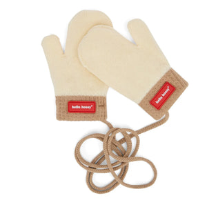 Hello Hossy - Guantes de Algodón Orgánico Hotty | Crudo