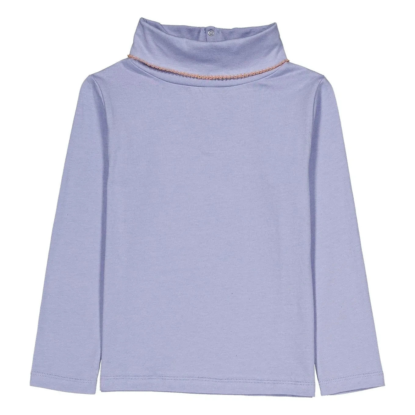 Hola Simone - Cuello alto Twiggy de algodón orgánico, monocromático | Lavanda