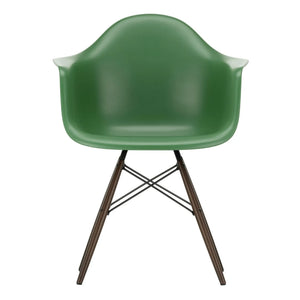 Vitra - Silla DAW - base de arce - Charles & Ray Eames | Verde esmeralda