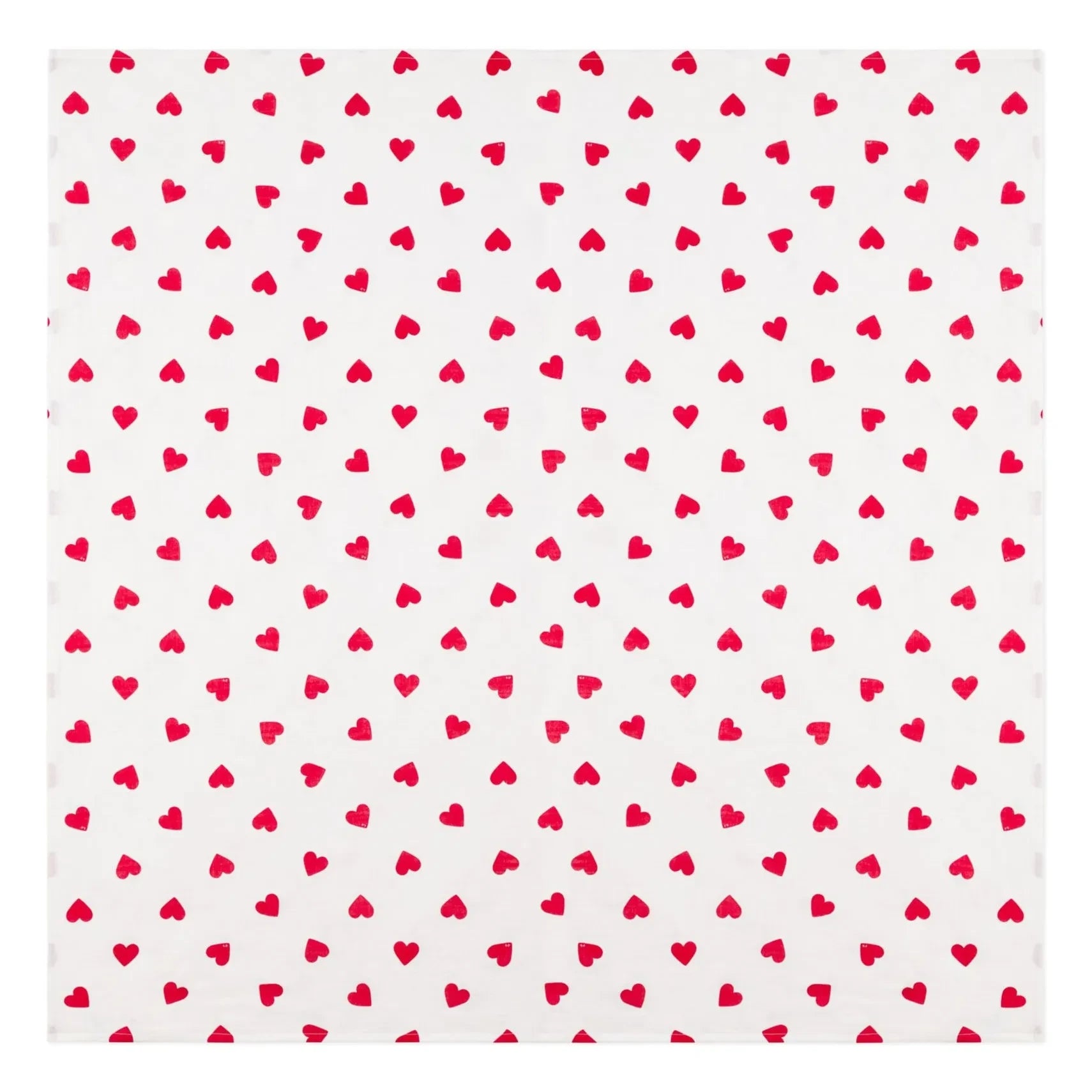 Petit Bateau - Corazones de algodón orgánico para cambiar pañales | Blanco