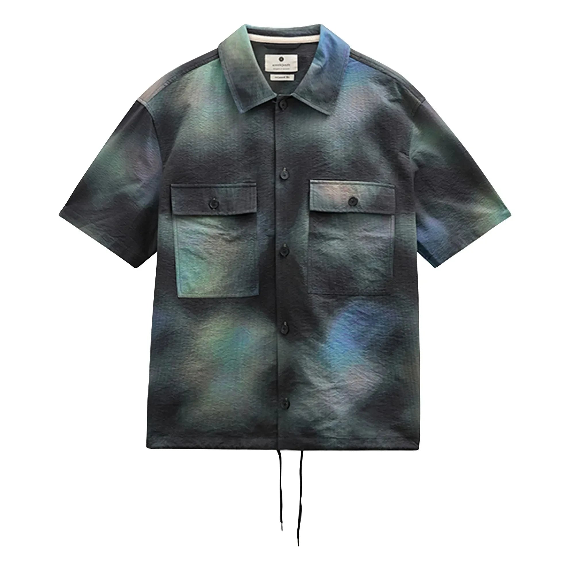 Anerkjendt - Camisa Akotto PDO | Azul oscuro