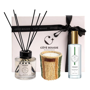 Côté Bougie - Set de regalo exclusivo - Menta y Té