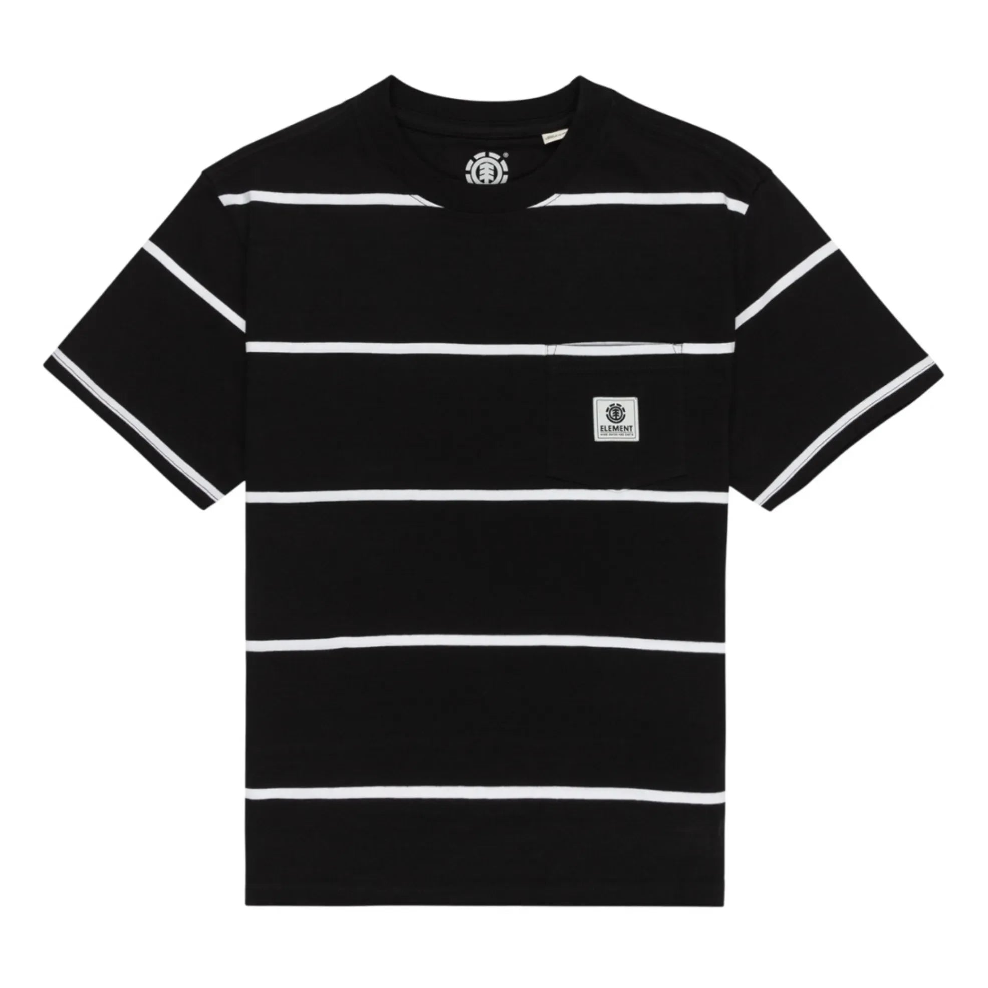 Element - Camiseta básica con bolsillos | Negro