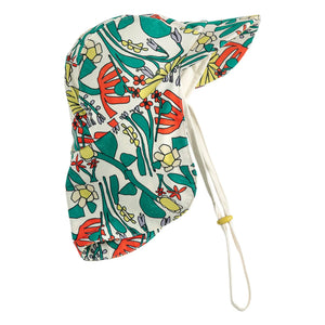 Bobo Choses - Gorro de baño de flores | White