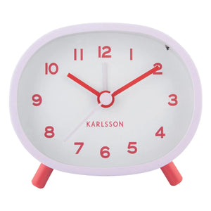 Present Time - Elegante despertador | Morado