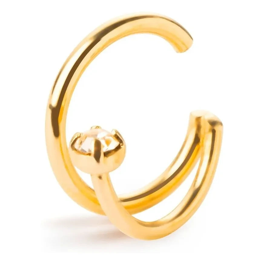 Abril, por favor - Pendiente Earcuff Ernest | Champán