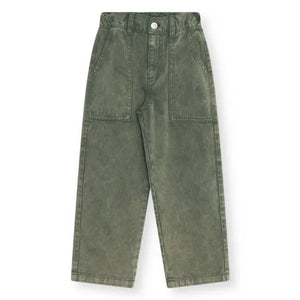 the new society - Jeans holgados con bolsillos | Tejido vaquero