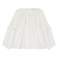 Louise Misha - Blusa Irisa de algodón orgánico | Blanco