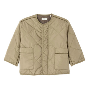 American Vintage - Vowbay Chaqueta Acolchada Repelente al Agua de Fibra Reciclada | Caqui