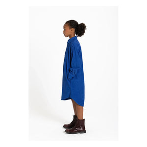 Smallable Kid - Vestido camisero Silva | Azul eléctrico