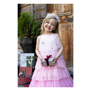 Great Pretenders - Vestido de árbol de Navidad con diadema | Rosa