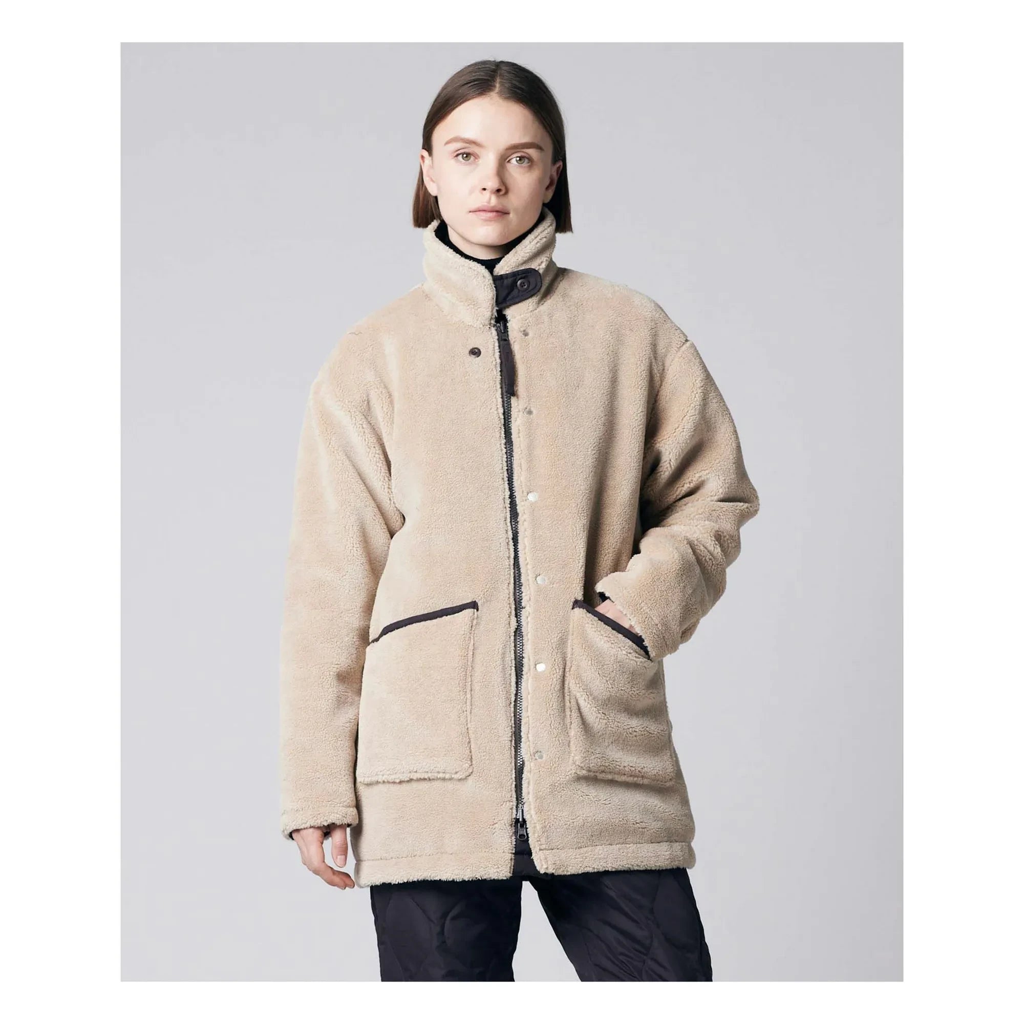 Taion - Chaqueta militar reversible N-1 | Chocolate