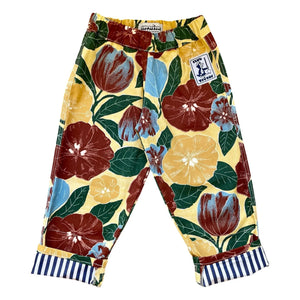 Club Trésor - Tulum Popelina pantalón | Amarillo