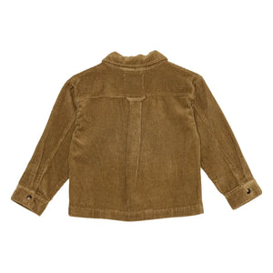 brunobruno nation - Sena Organik Pamuk Kadife Overshirt | Hardal