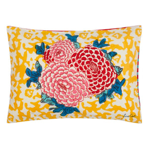 Lisa Corti - Funda de cojín Arabesque Corolla | Amarillo
