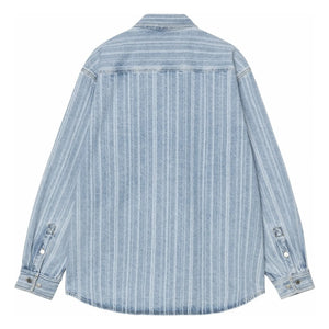 Carhartt WIP - Rylan Hampton Camisa a rayas | Vaquero claro