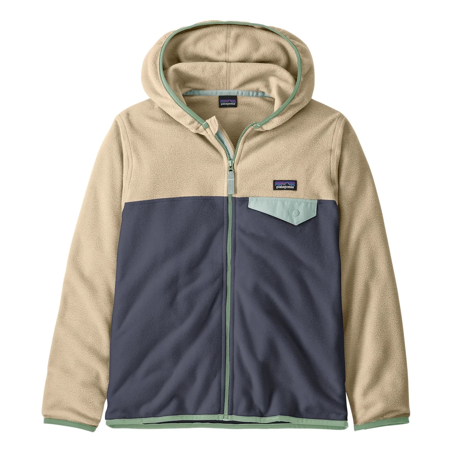 Patagonia - Chaqueta polar Micro D Snap-T de fibra reciclada | Azul marino