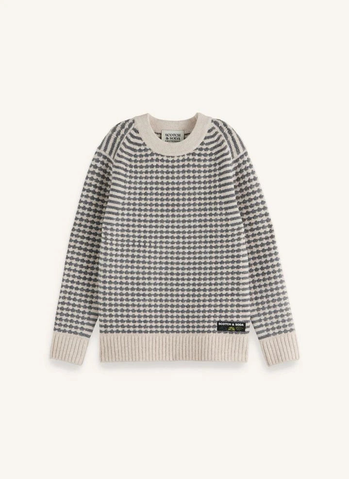 Scotch & Soda - Suéter de chenilla | Beige