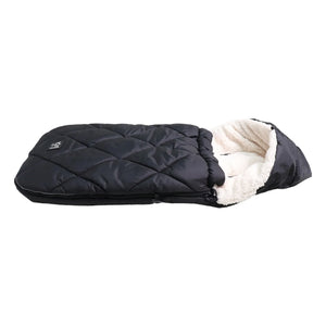 Kaiser - Saco universal para los pies Sherpa Fleece XL | Negro
