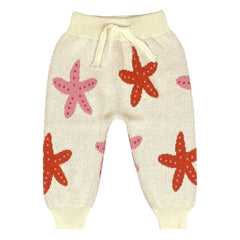 Bayiri - Pantalón de chándal Starfish Dance de algodón orgánico | Crudo