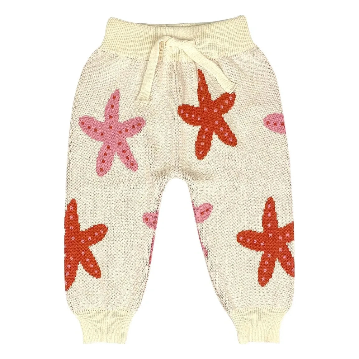 Bayiri - Pantalón de chándal Starfish Dance de algodón orgánico | Crudo