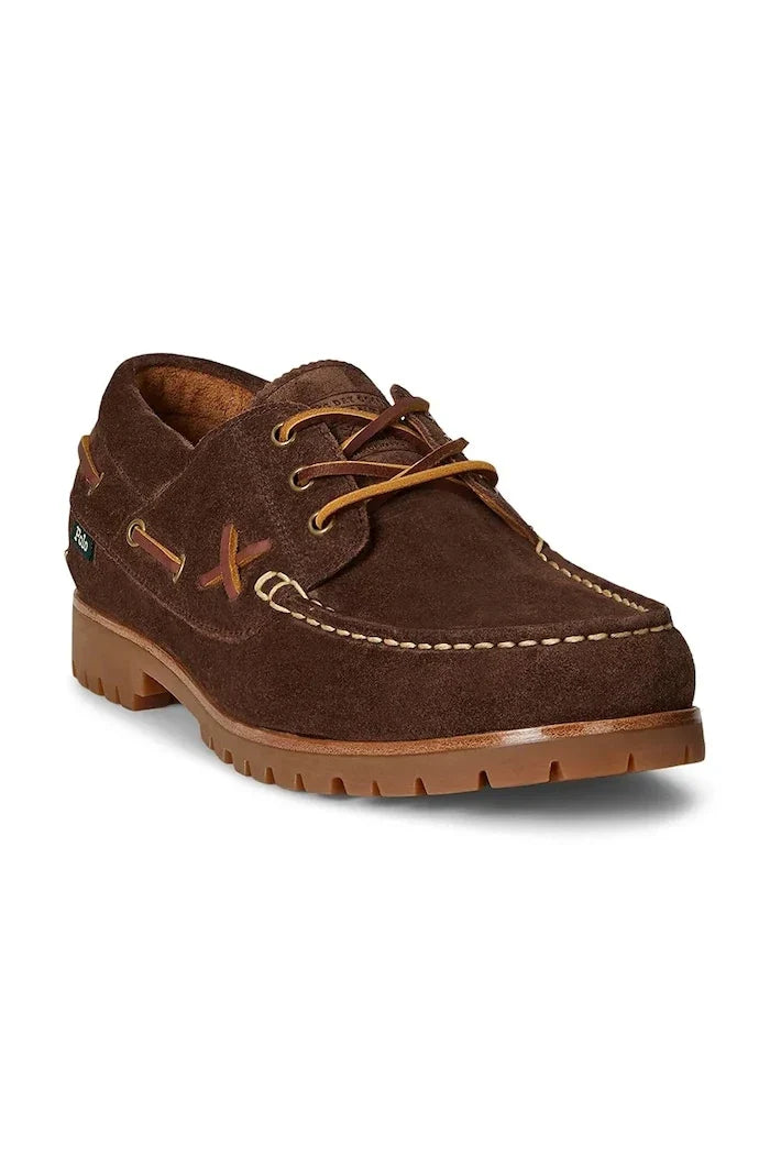 Mocasines de cubierta de cuero Polo Ralph Lauren Ranger