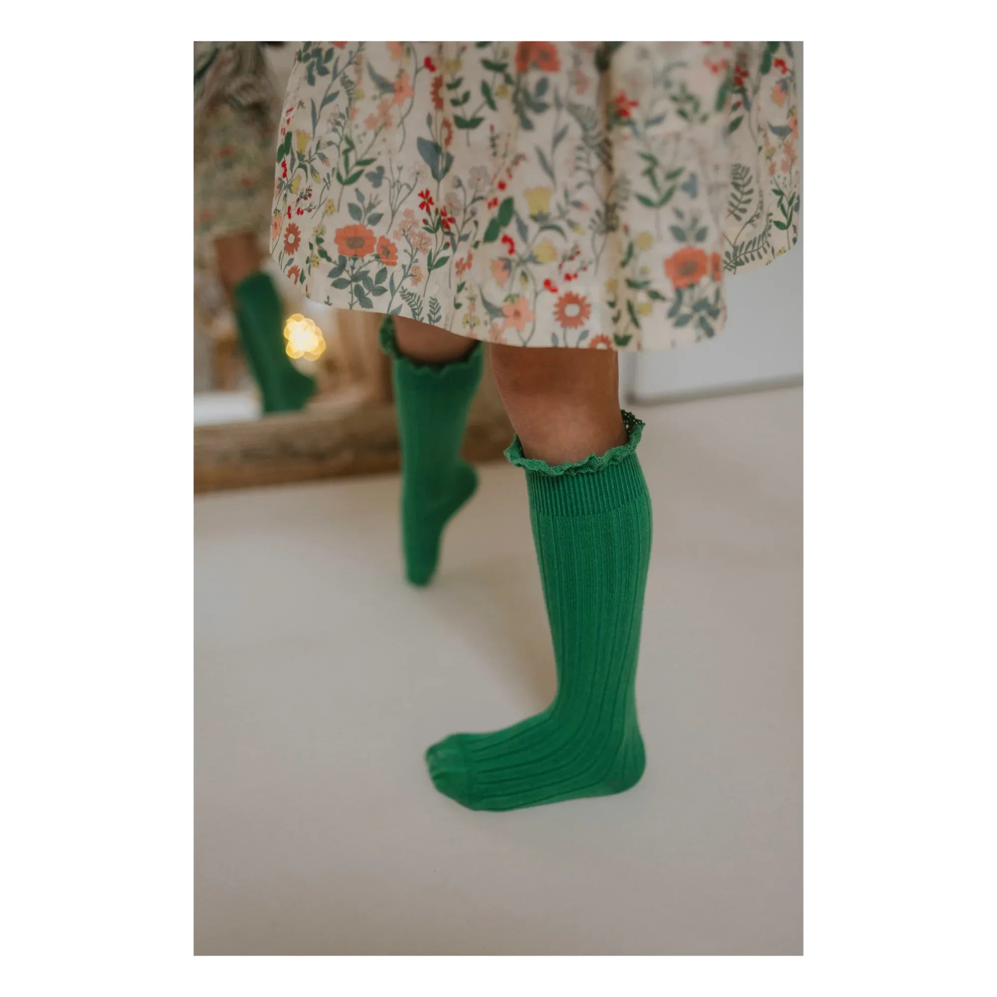 Collégien - Calcetines Joséphine x Smallable | Verde jade