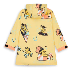 Hello Hossy - Chubasquero unicornio | Amarillo