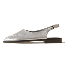 Hereu - Sandalias de tiras al tobillo Metalli | Plata