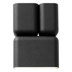 & Tradición - Lámpara de pared metálica Tabata LN10 | Negro
