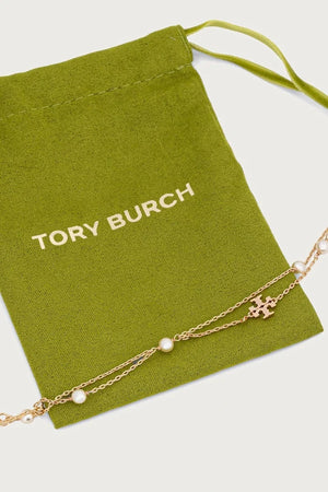 Tory Burch Pulsera Moondance Chapada en Oro para Mujer