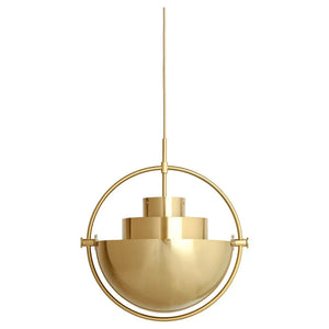 Gubi - Lámpara de techo Multi-Lite, Louis Weisdorf, 1972 | Latón