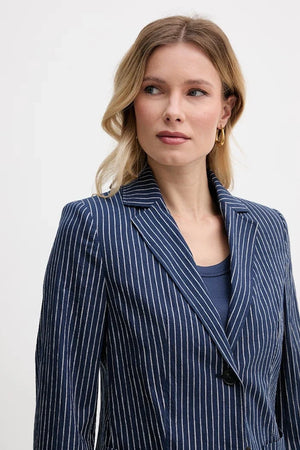 Chaqueta de mujer Weekend Max Mara de algodón ALETTA con un solo botón