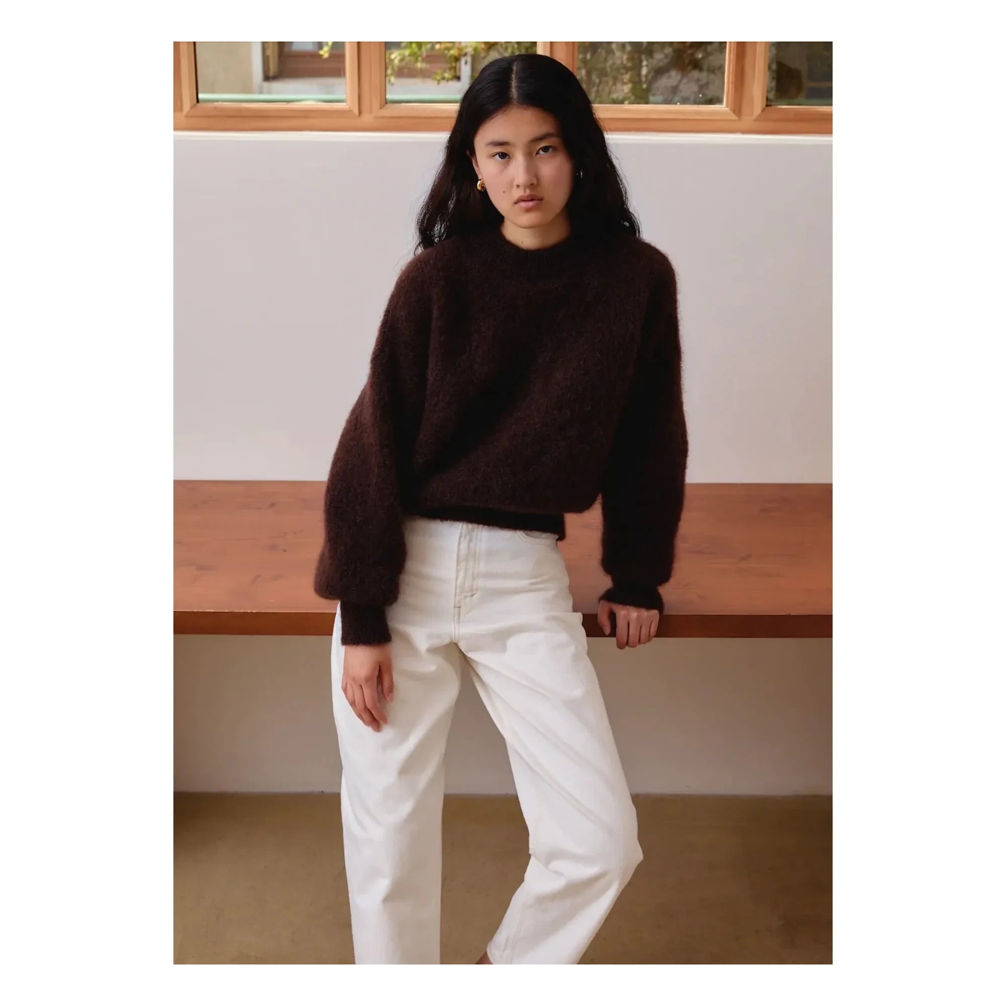 Surprise Paris - Jersey Jane Super Kid Mohair | Chocolate