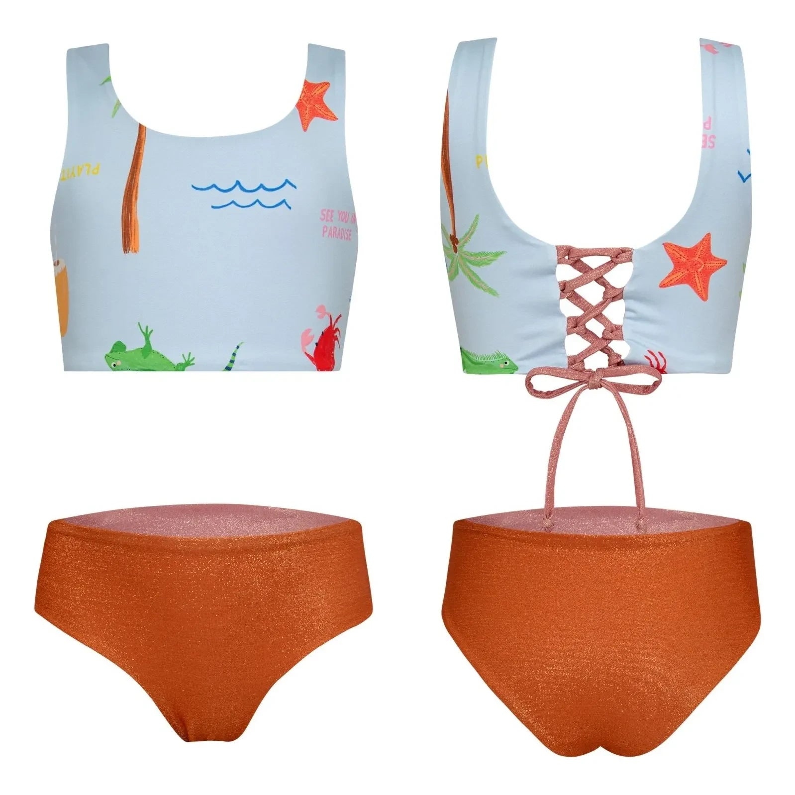 Pepita & Me - Sun&Moon Beach Mayo | Naranja