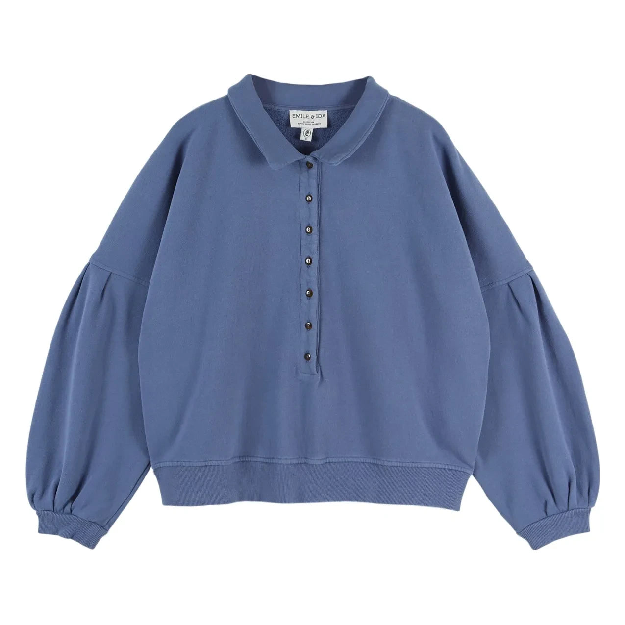Emile et Ida - Sudadera Polo Ennie | Azul
