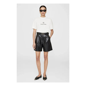 Anine Bing - Camiseta con monograma Jaylin | Marfil