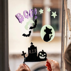 Legami - Set de adornos de gel para ventanas - Brillo de ventana